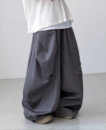 Abetsu Rivet Balloon Pants